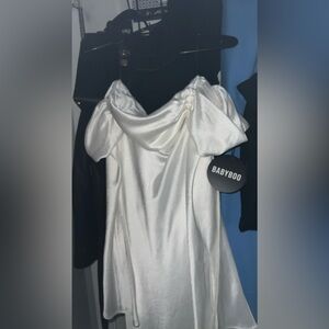 Babyboo Dress - SELENE MAXI DRESS - IVORY